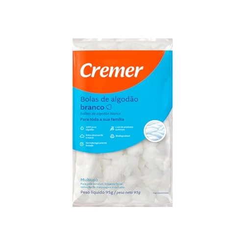 Algodão Em Bolas Cremer Pacote 95g