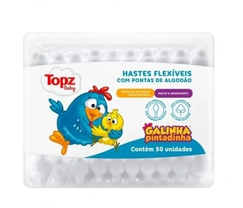 Hastes Flexiveis Galinha Pintadinha 50un