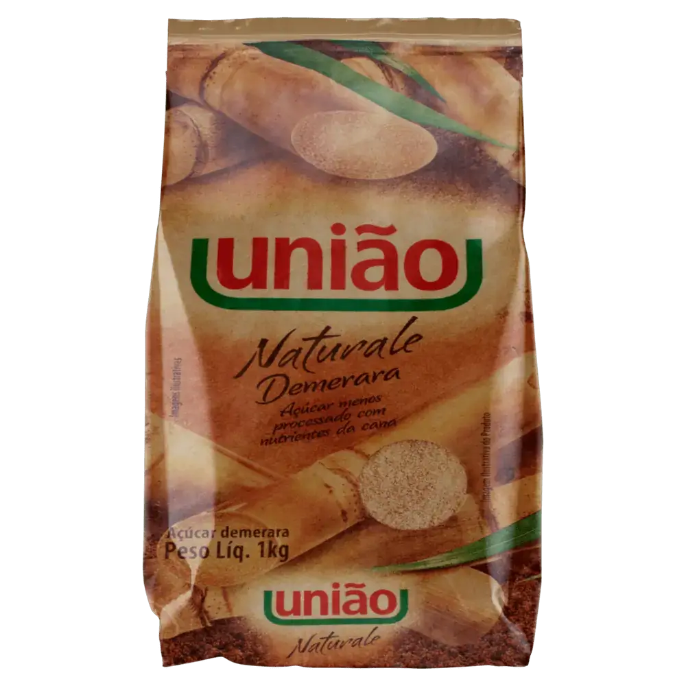 Açúcar Demerara Orgânico Uniâo 1kg