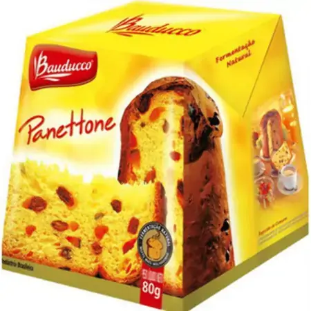 Panettone Bauducco Caixa 80g