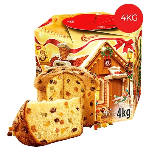 Panettone Bauducco Caixa 4kg
