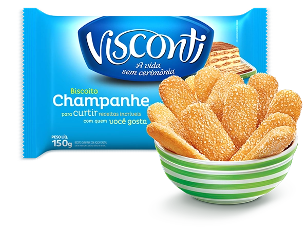 Biscoito Champanhe Visconti