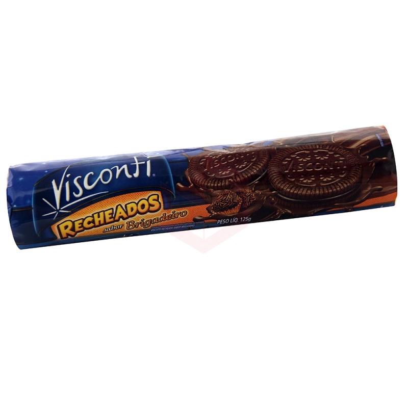 Biscoito Recheado Visconti Brigadeiro