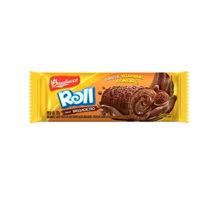 Bolinho Bauducco Roll Cake Brigadeiro
