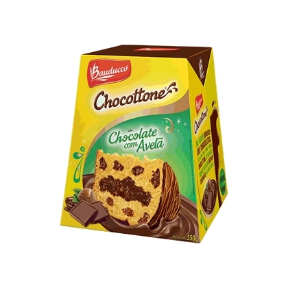 Chocottone Bauducco Chocolate Com Avelã
