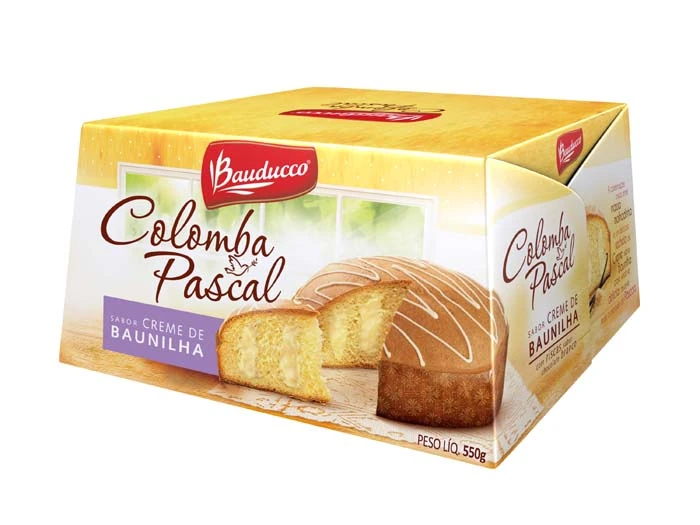 Colomba Bauducco 800gr Baunilha