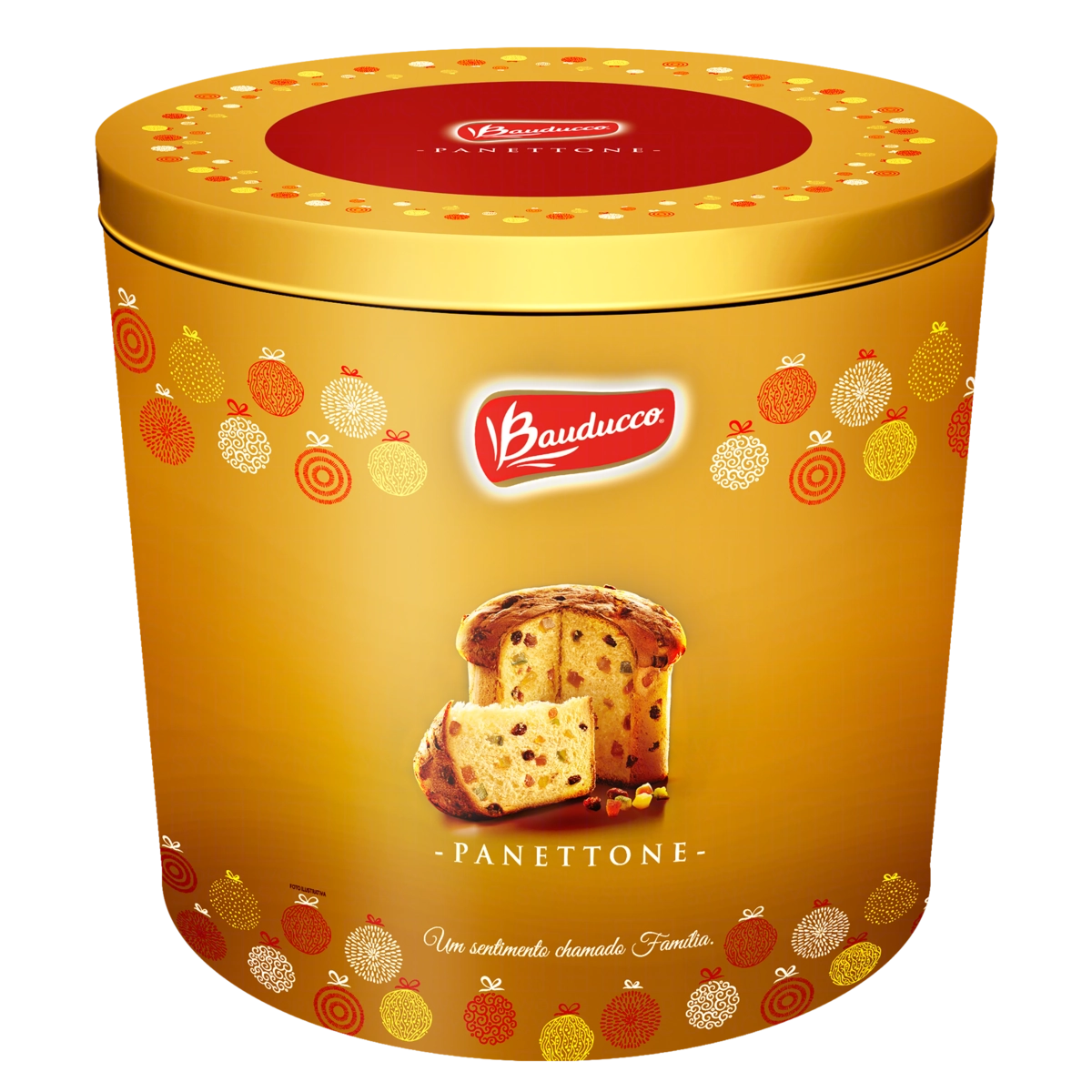 Panettone Bauducco Lata 750g