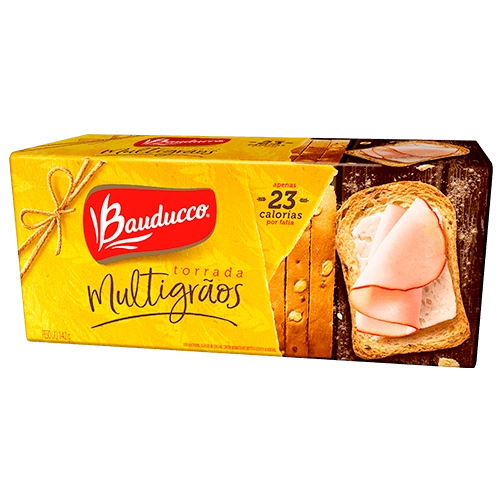 Torrada Multigrãos Bauducco Pacote 142g