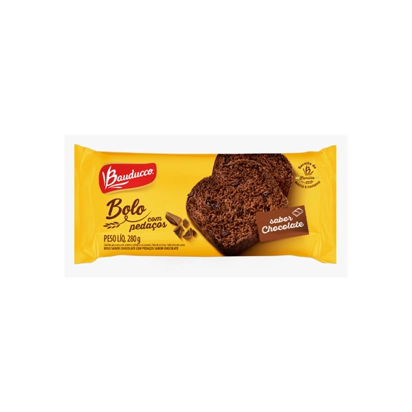 Bolo Chocolate Bauducco Pacote 280g