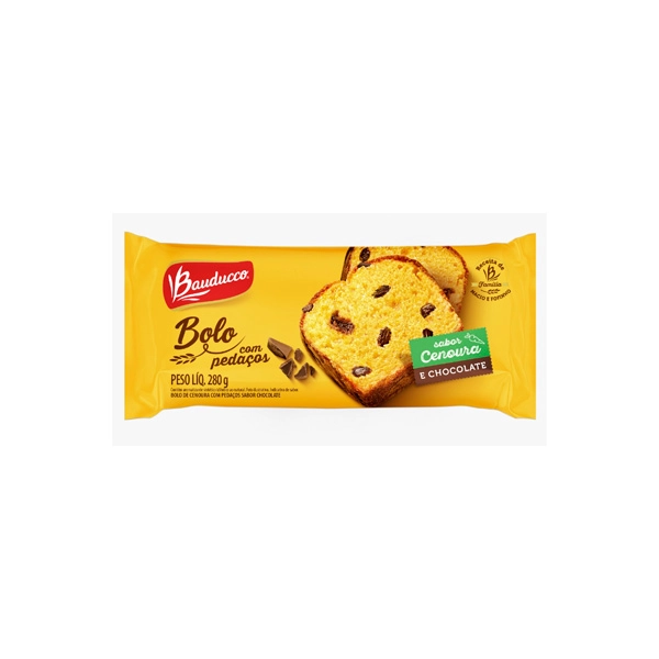 Bolo Cenoura Bauducco Pacote 280g