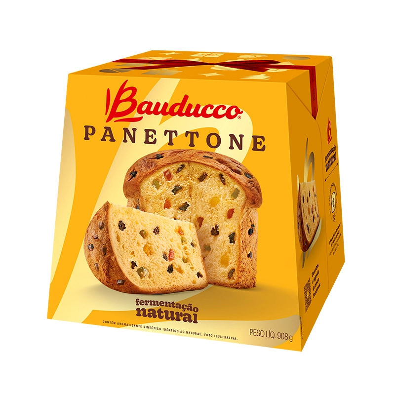 Panettone Bauducco Caixa 908g