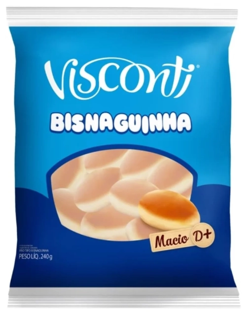 Pão Bisnaguinha Visconti Pacote 240g
