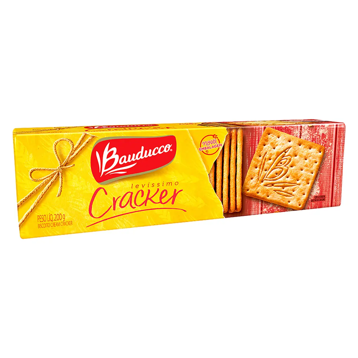 Biscoito Cream Cracker Tradicional Bauducco Pacote 165g