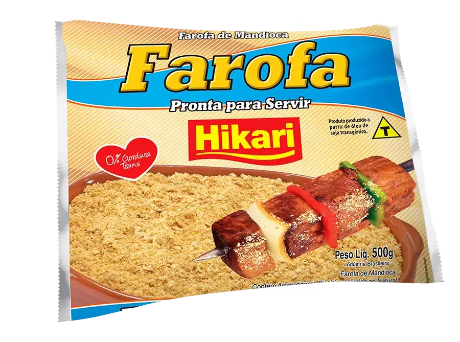 Farofa De Mandioca Hikari 500