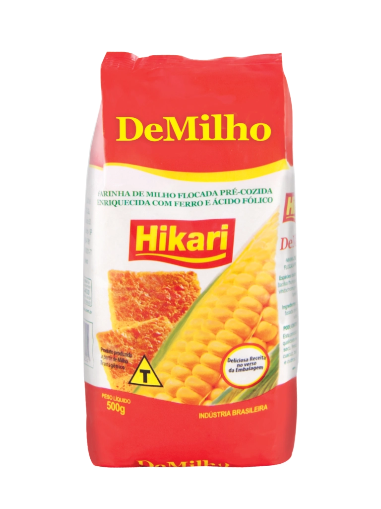 Farinha De Milho Amarela Hikar