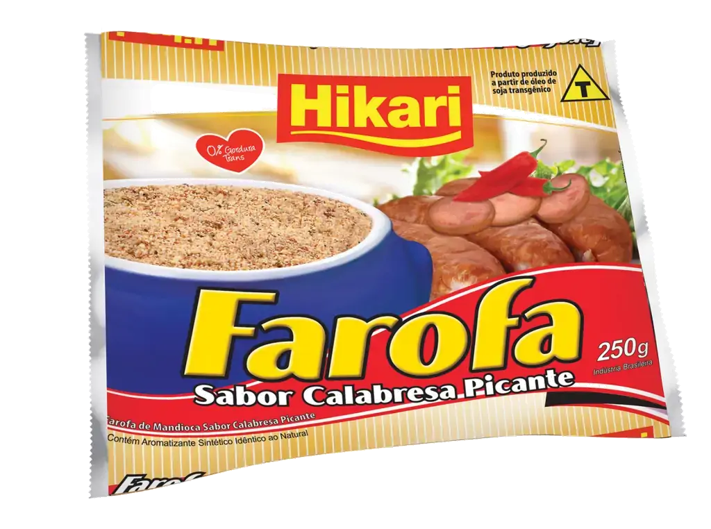 Farofa Mand Hikari 200g Calabresa
