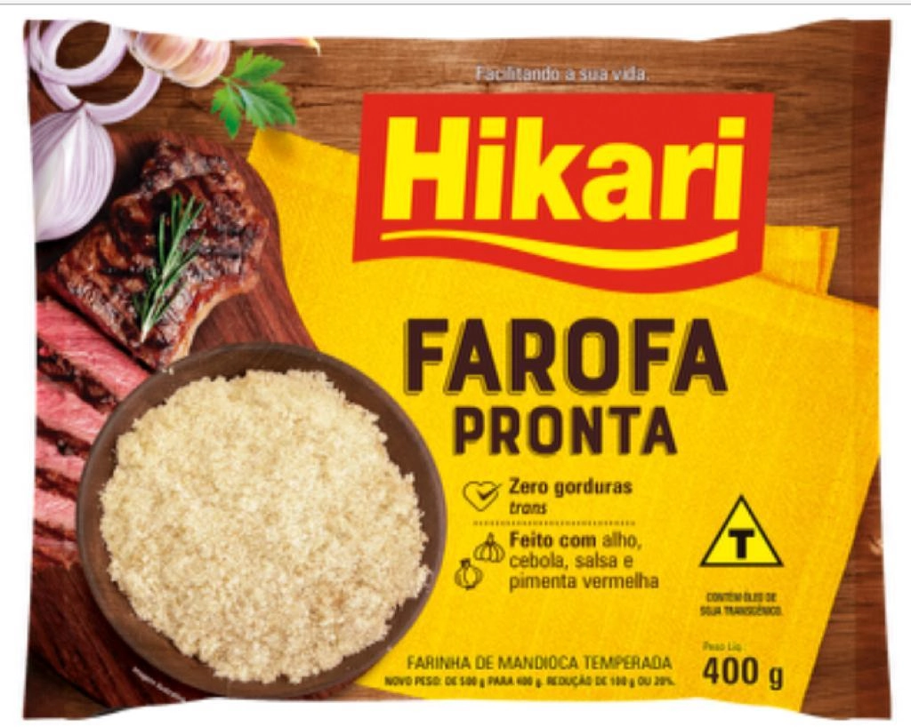 Farofa Hikari 400g Tradicional