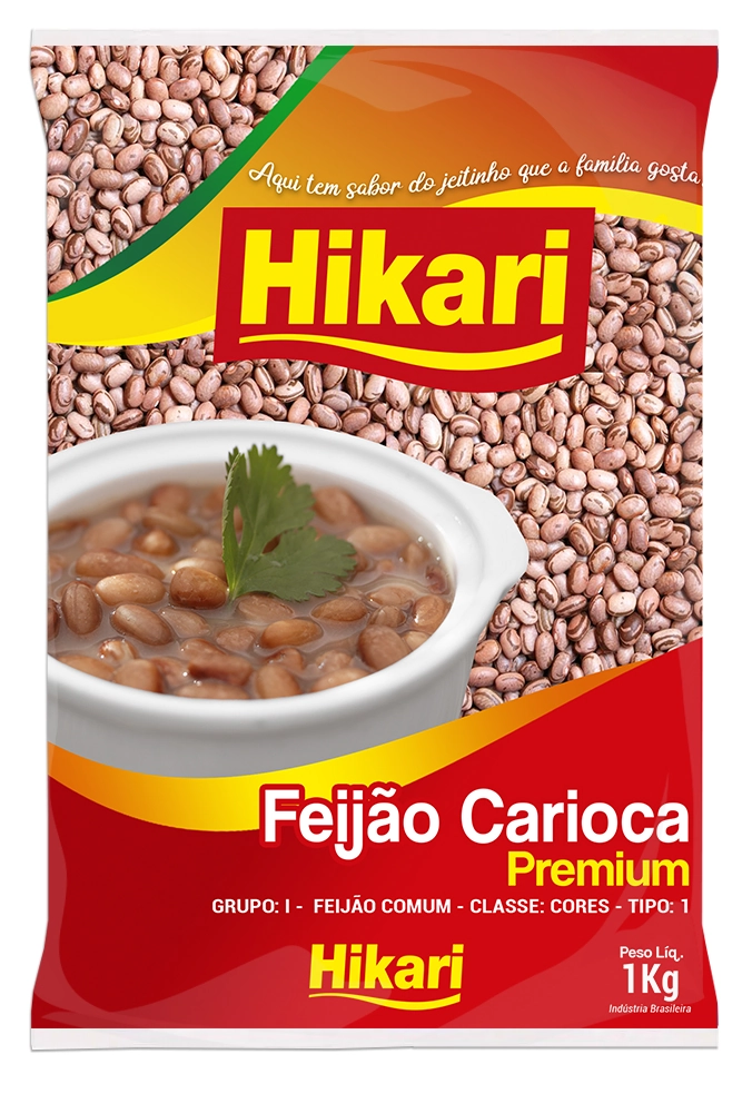 Feijao Carioca Hikari 1kg Premium