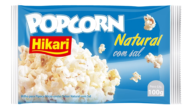 Pop Corn Hikari Natural 100 Gr