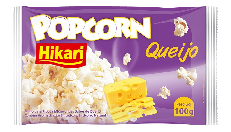 Pop Corn Queijo Hikari 100 Gr