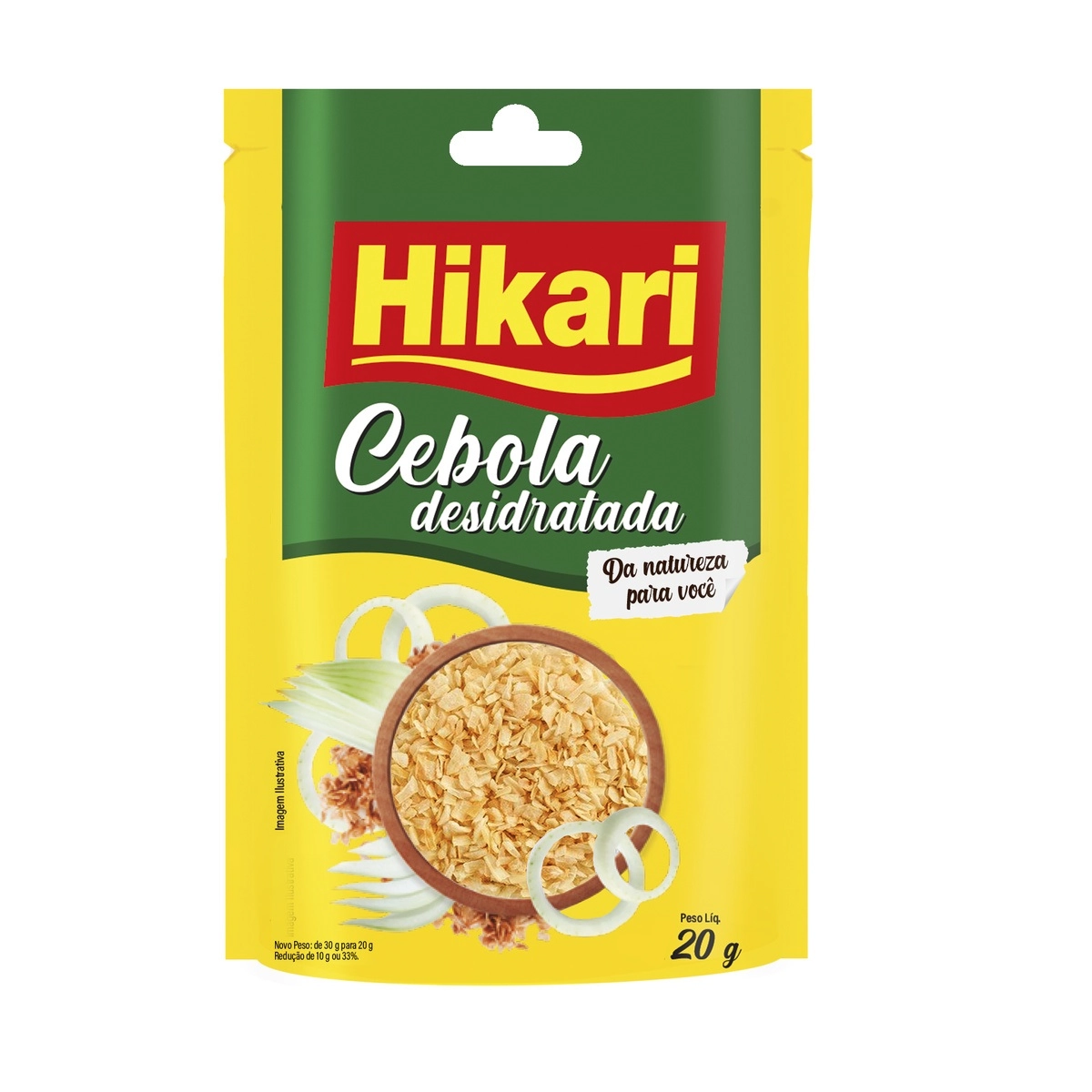 Cebola Desidratada Hikari 20g