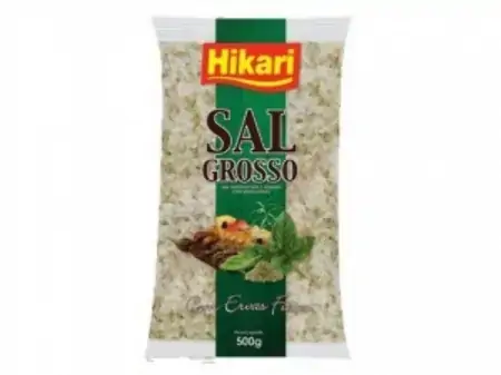 Sal Grosso Iodado Hikari Ervas Finas