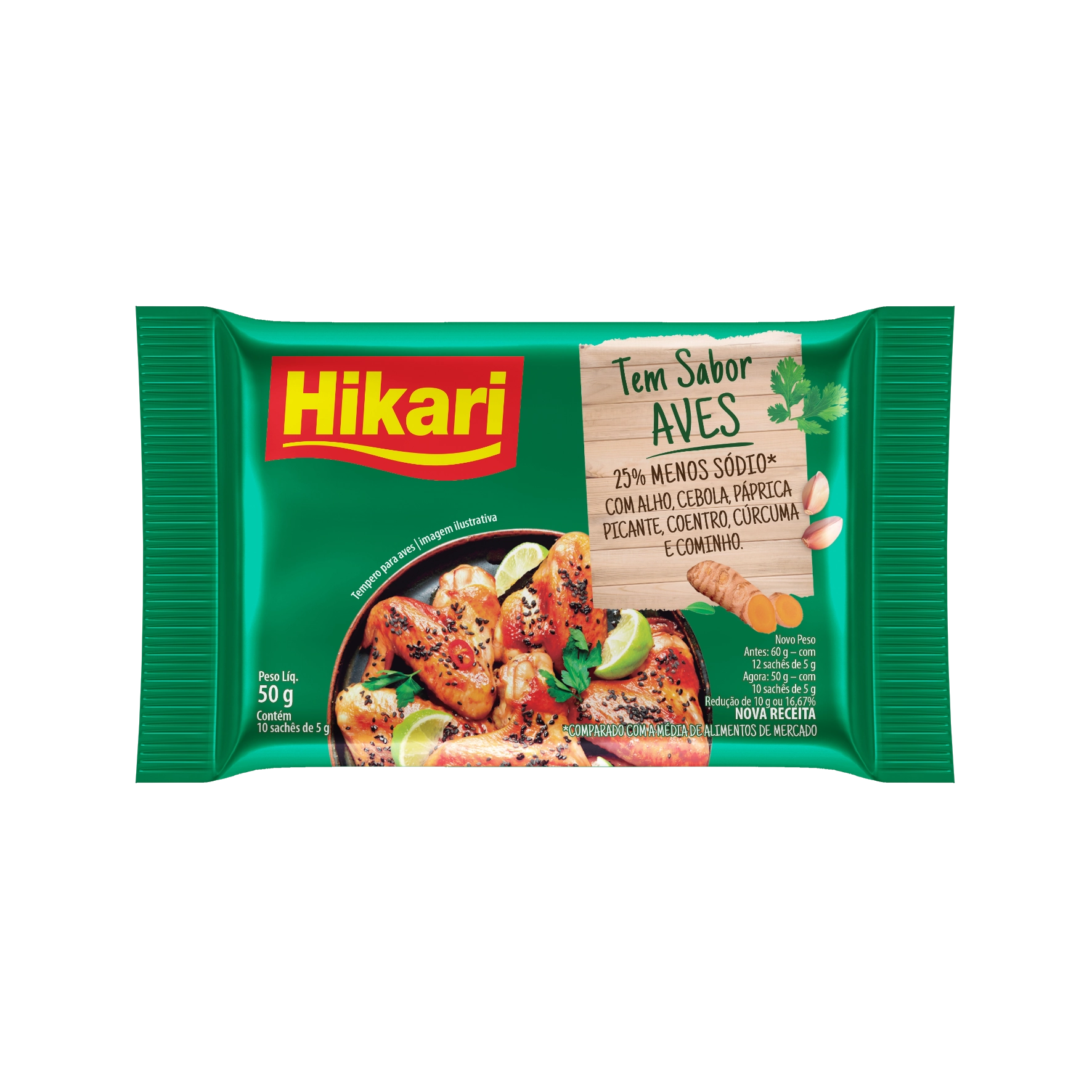 Temp Hikari Tem Sabor Aves/legumes 50g