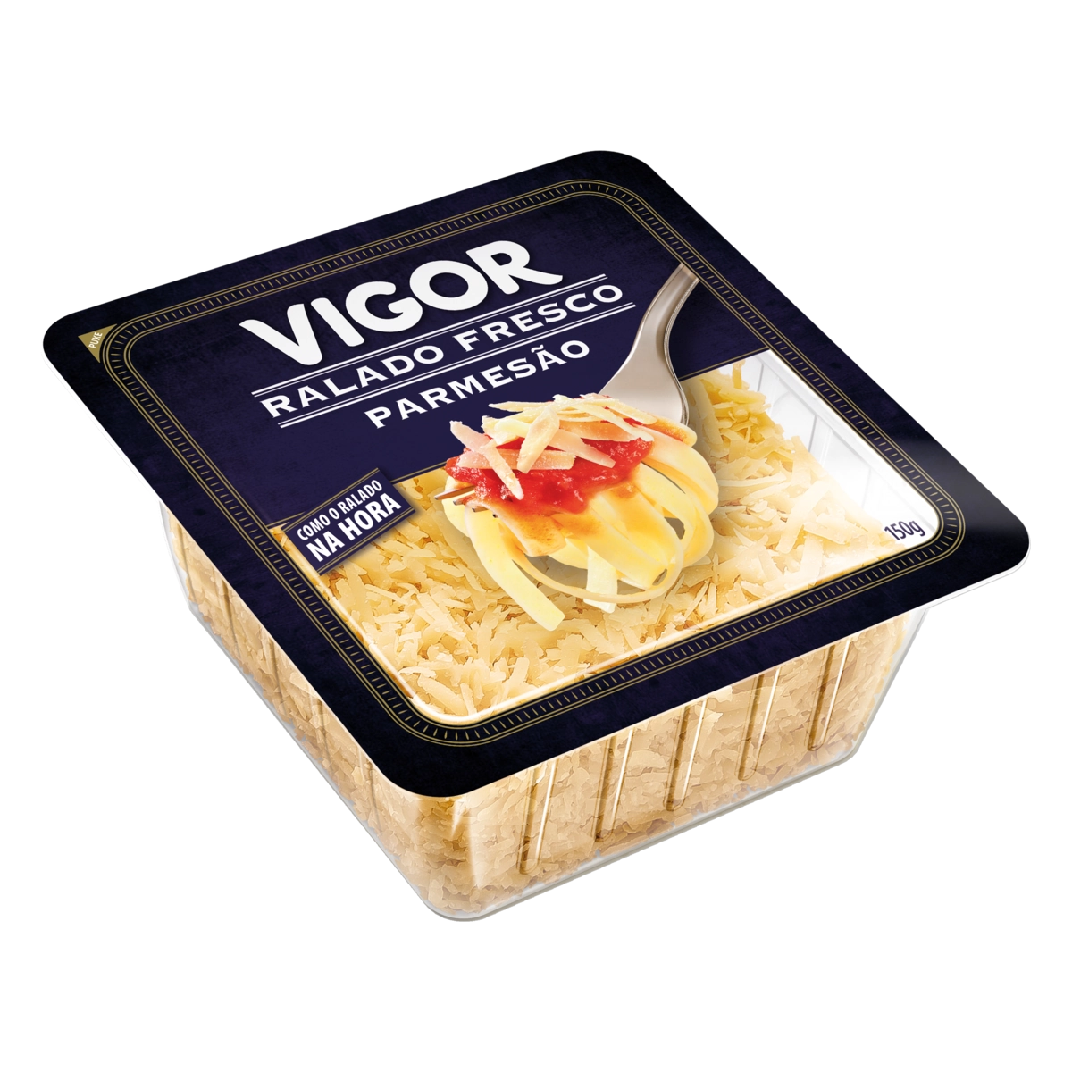 Queijo Parmesão Ralado Vigor Bandeja 150g