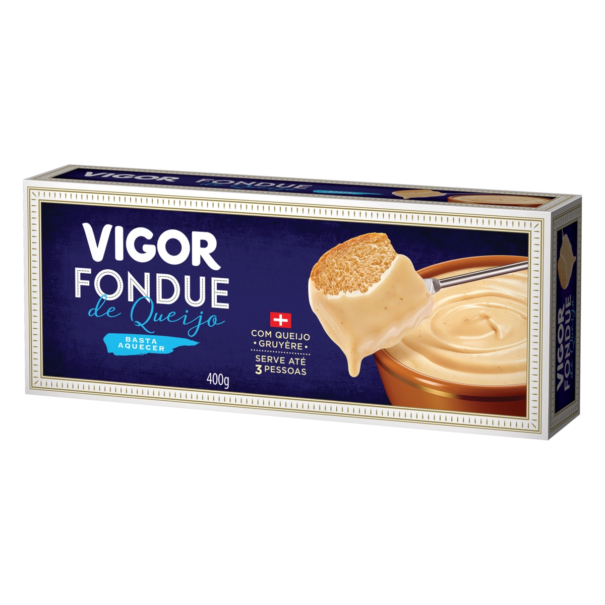 Fondue De Queijo Gruyère Vigor Caixa 400g