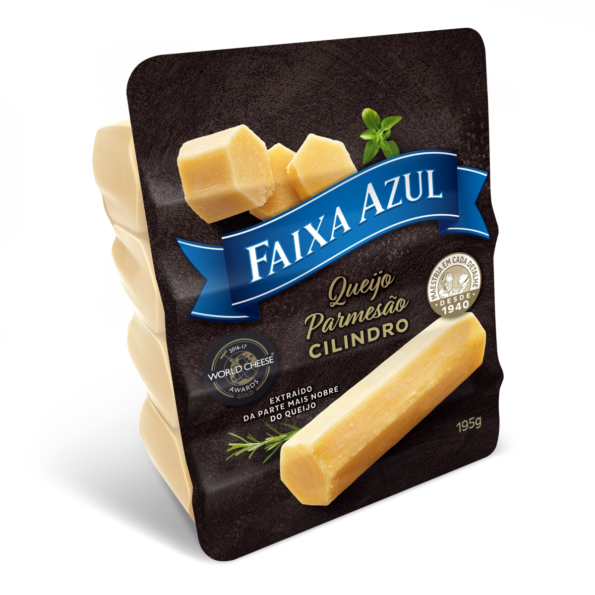 Queijo Parmesão Cilindro Faixa Azul 195g