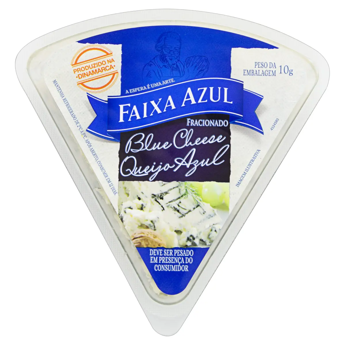 Queijo Azul Fracionado Faixa Azul