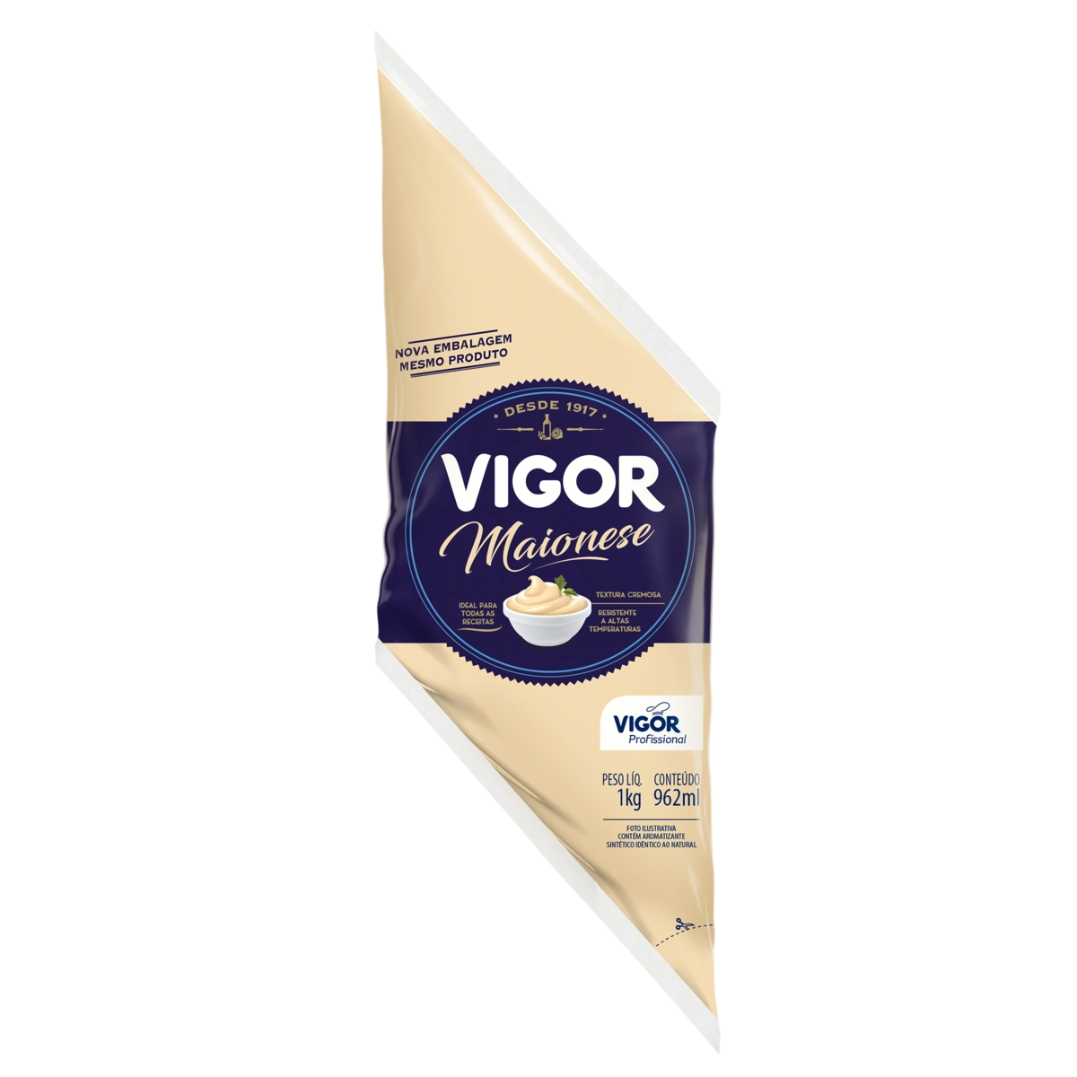 Maionese Uso Profissional Vigor Bisnaga 1kg