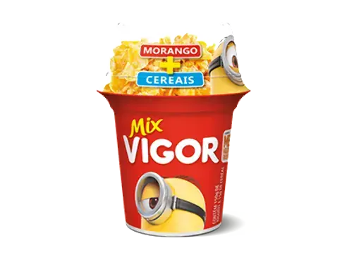 Iogurte Mix Vigor Morango C/sucrilhos