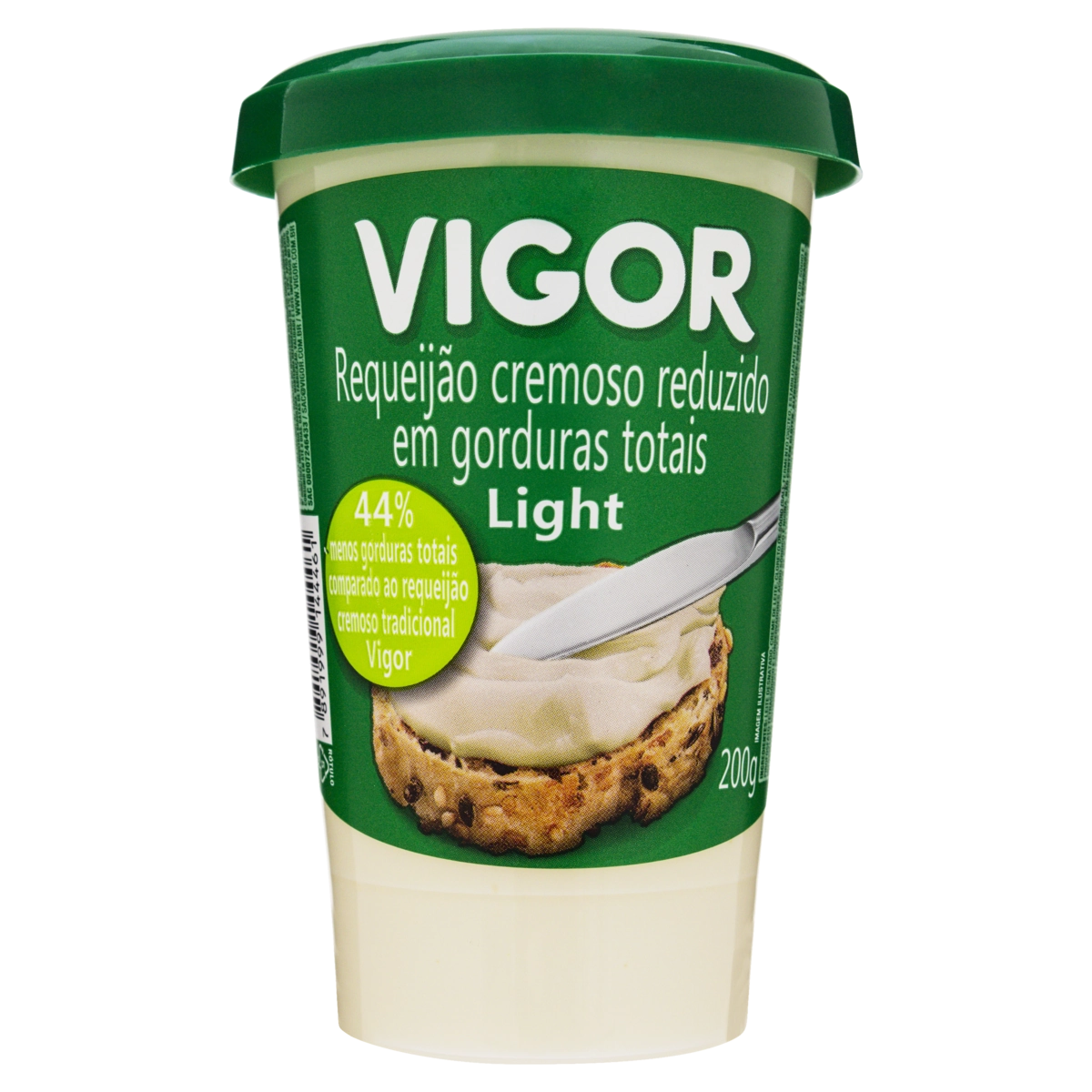 Requeijão Cremoso Light Vigor Copo 200g