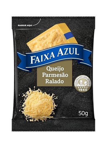 Queijo Parmesão Ralado Faixa Azul Pacote 50g