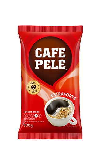 Café Torrado E Moído Extraforte Café Pelé Pacote 500g