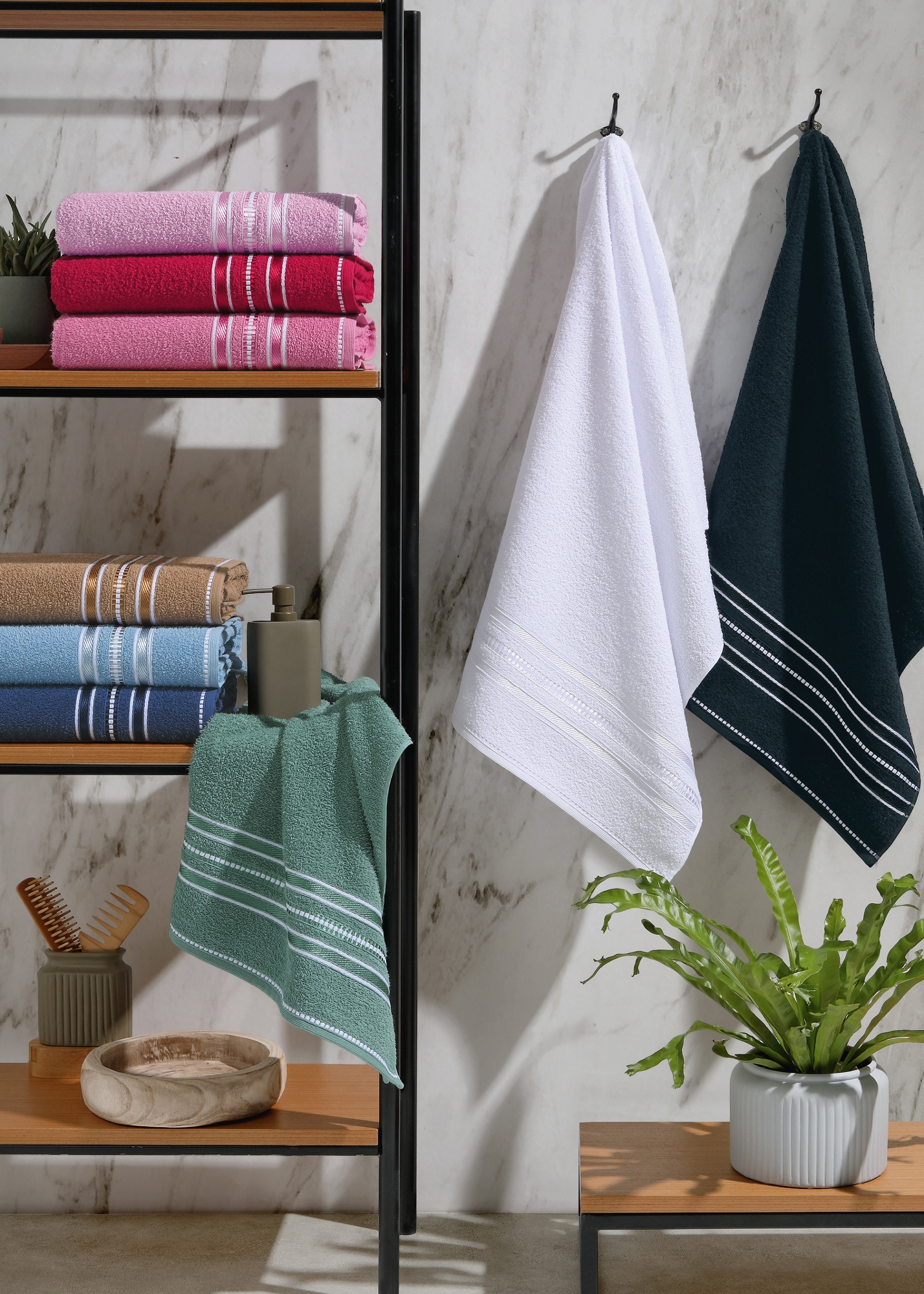 Toalha Rosto Classic Avela 75x45cm 763 0802 Valletex