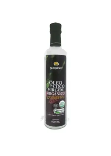 óleo De Coco Virgem Orgânico