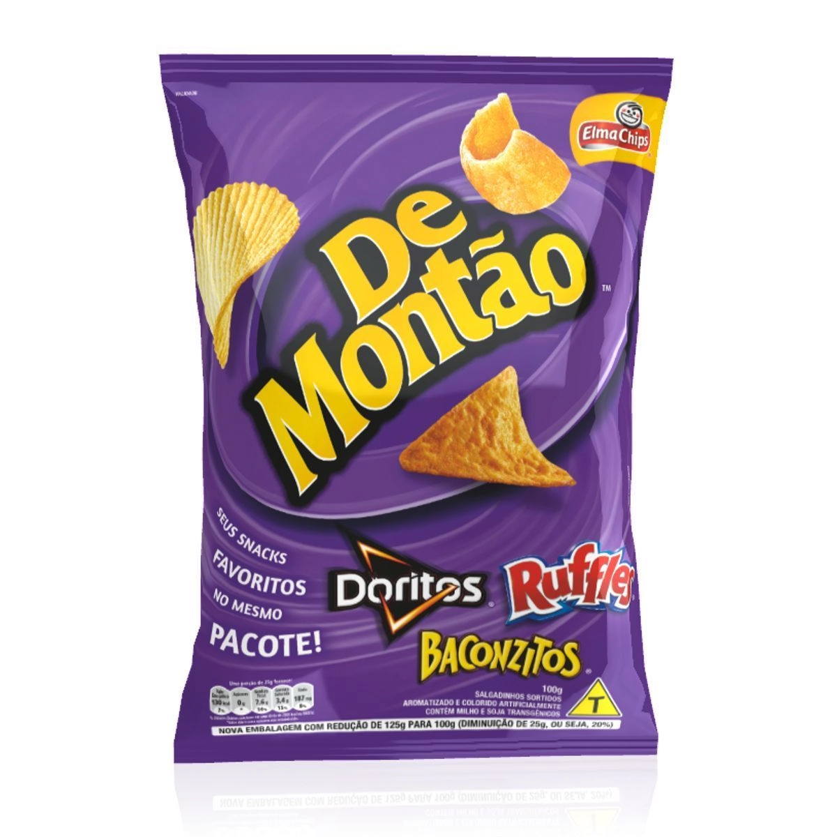 Salgadinho Elma Chips De Montao Ruf/dorit/baconzi