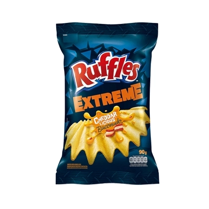Batata Ruffles Extreme Cheddarlicious Baconudo