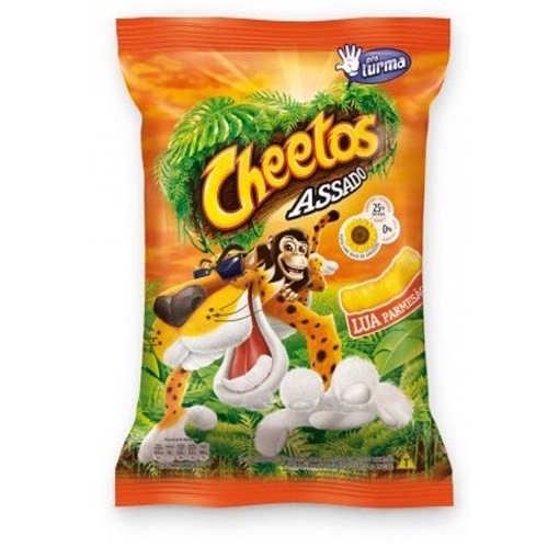 Salgadinho De Milho Lua Parmesão Elma Chips Cheetos Pacote 140g