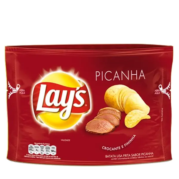 Batata Lisa Frita Sabor Picanha Lay S 96g