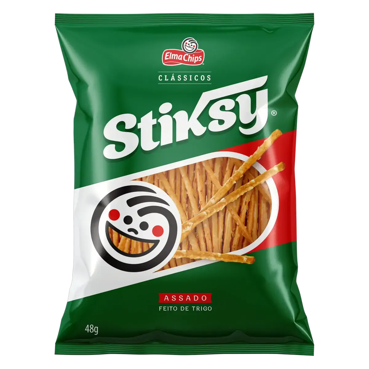 Palitinho De Trigo Elma Chips Stiksy Clássicos Pacote 48g