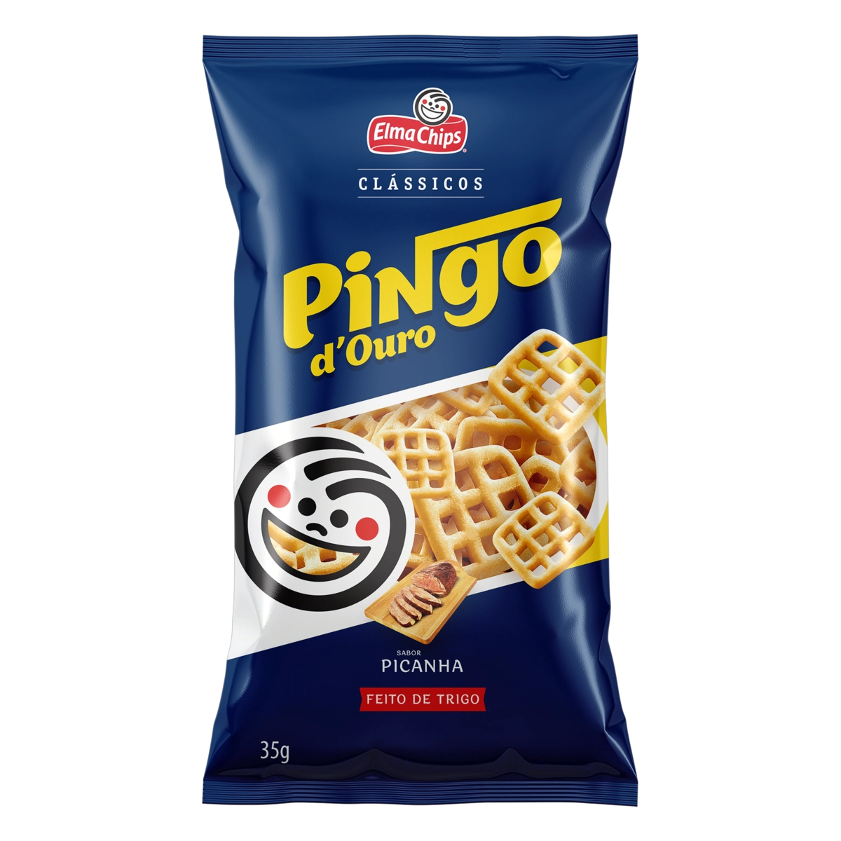 Salgadinho De Trigo Picanha Elma Chips Pingo Douro Clássicos Pacote 35g