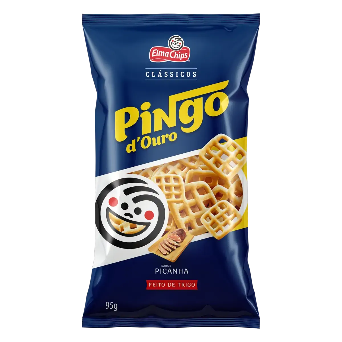 Salgadinho De Trigo Picanha Elma Chips Pingo Douro Clássicos Pacote 95g