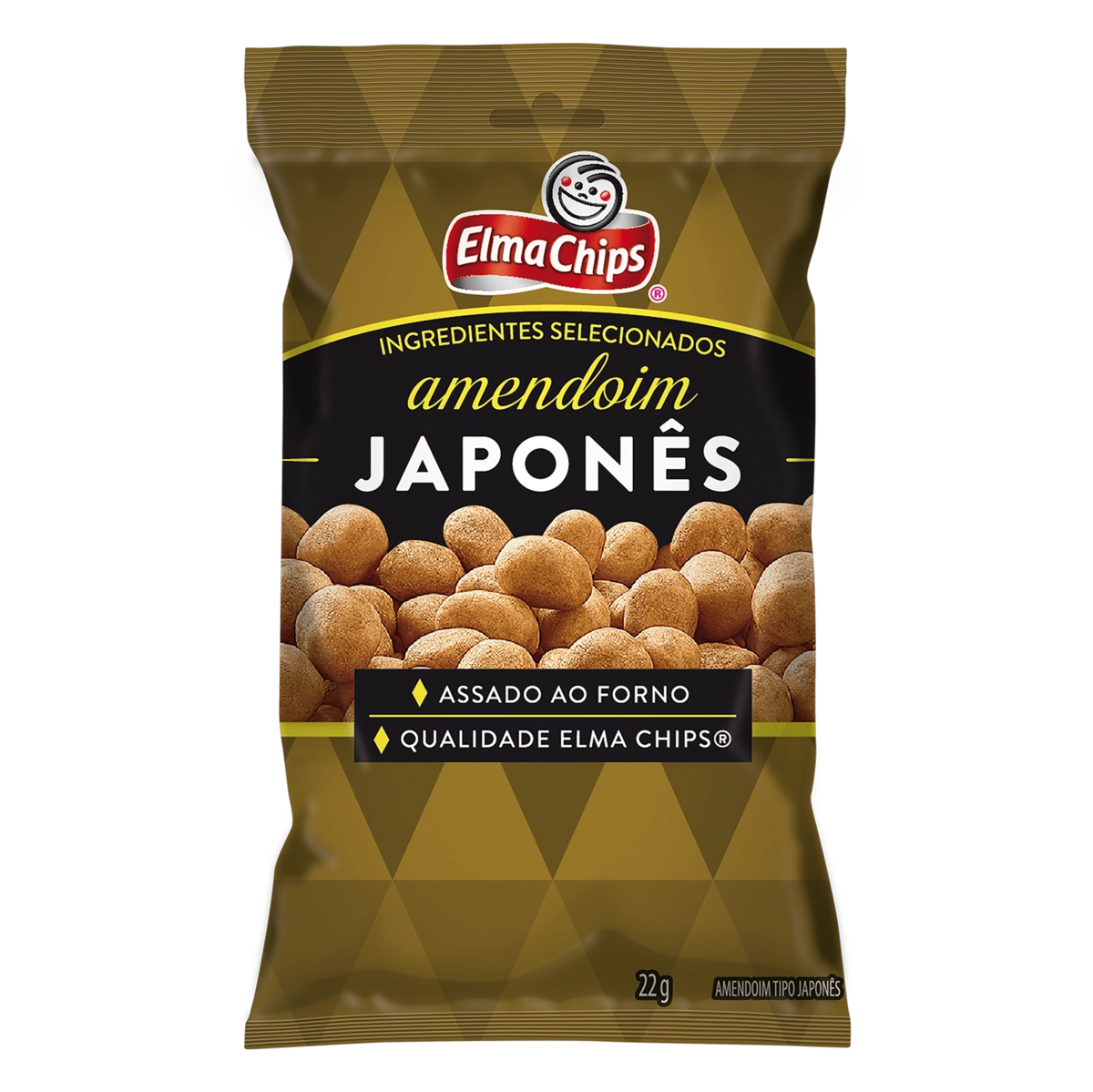 Amendoim Japonês Elma Chips Pacote 22g