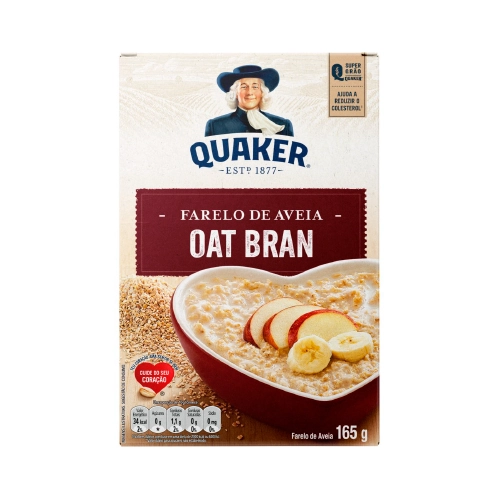 Farelo De Aveia Quaker Oat Bran Caixa 165g