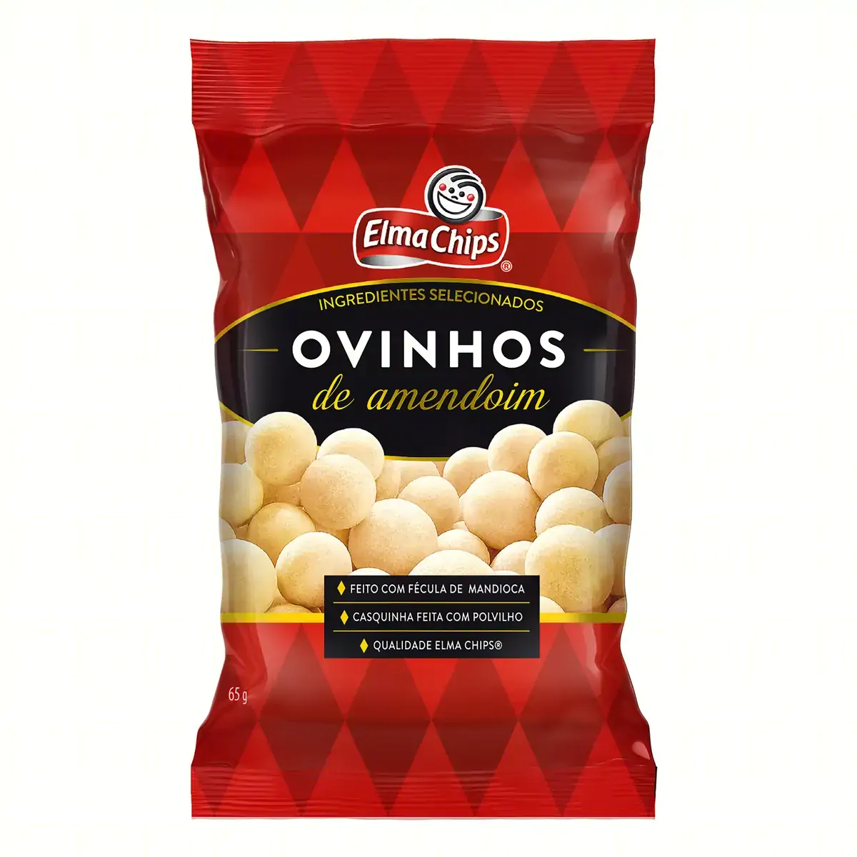 Ovinhos De Amendoim Elma Chips Pacote 65g