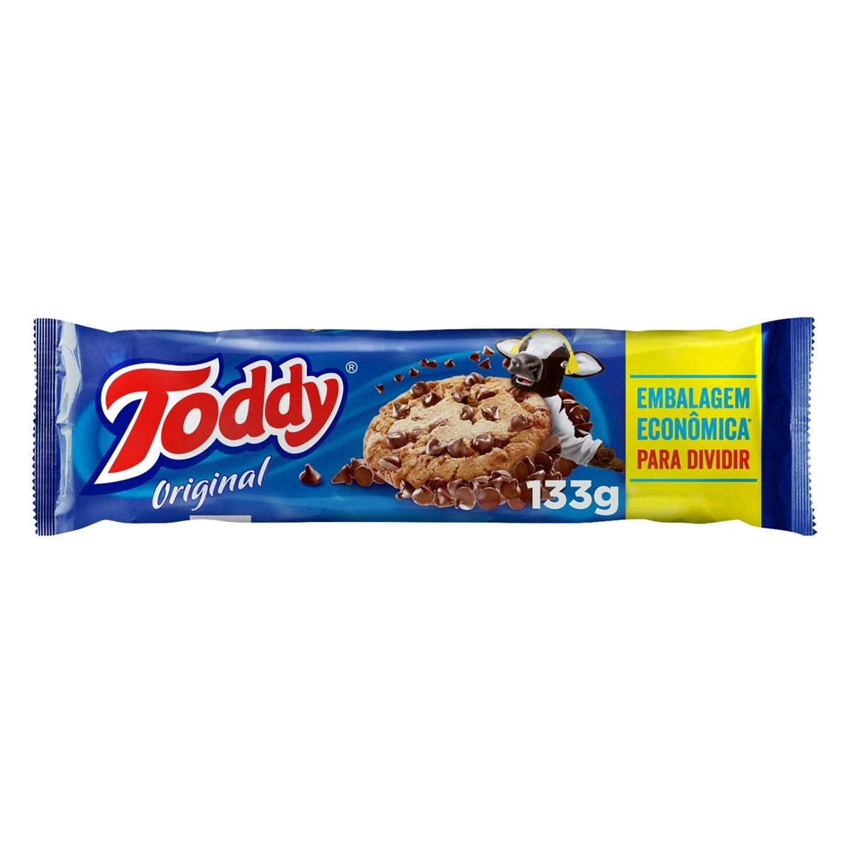 Biscoito Cookie Original Toddy Pacote 133g Embalagem Econômica