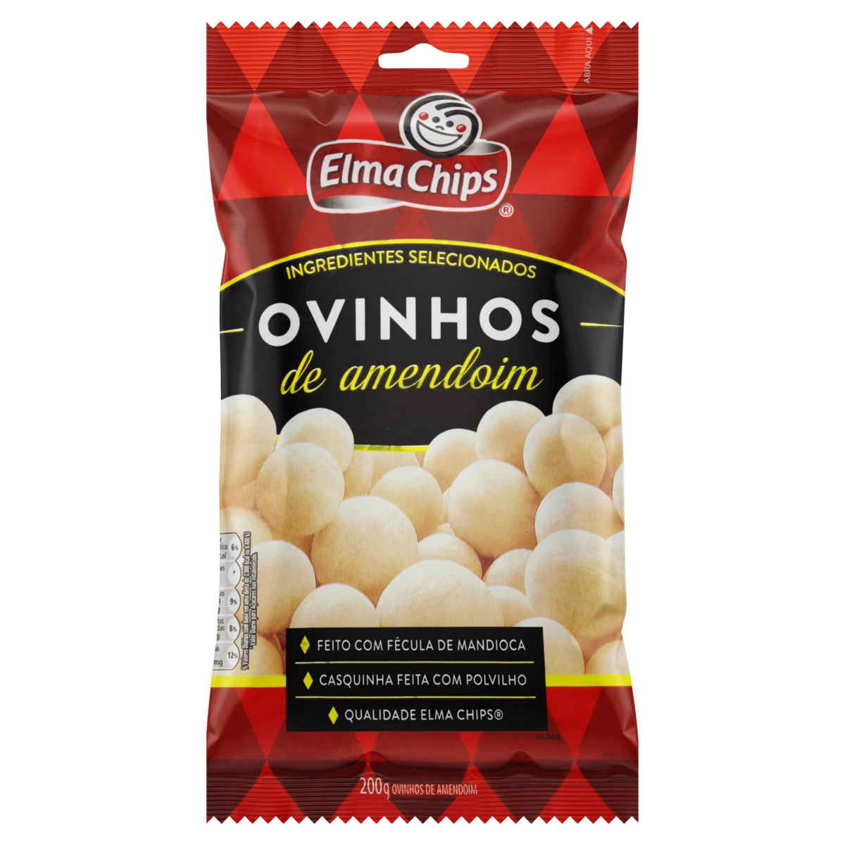 Ovinhos De Amendoim Picante Flamin Hot Elma Chips Pacote 140g